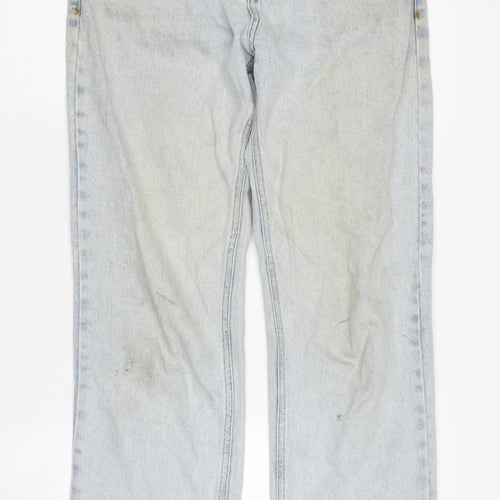 Collusion Women's Light Blue Straight Jeans, Size 10