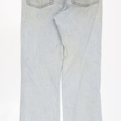 Collusion Women's Light Blue Straight Jeans, Size 10