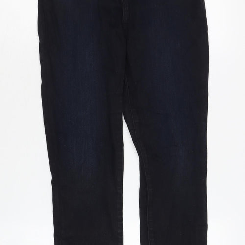 J Brand Women's Black Slim Jeans UK 12, Dark Denim