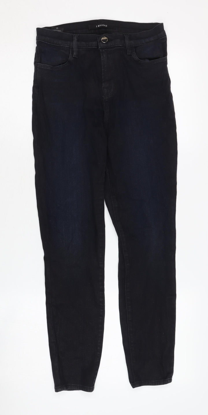 J Brand Women's Black Slim Jeans UK 12, Dark Denim