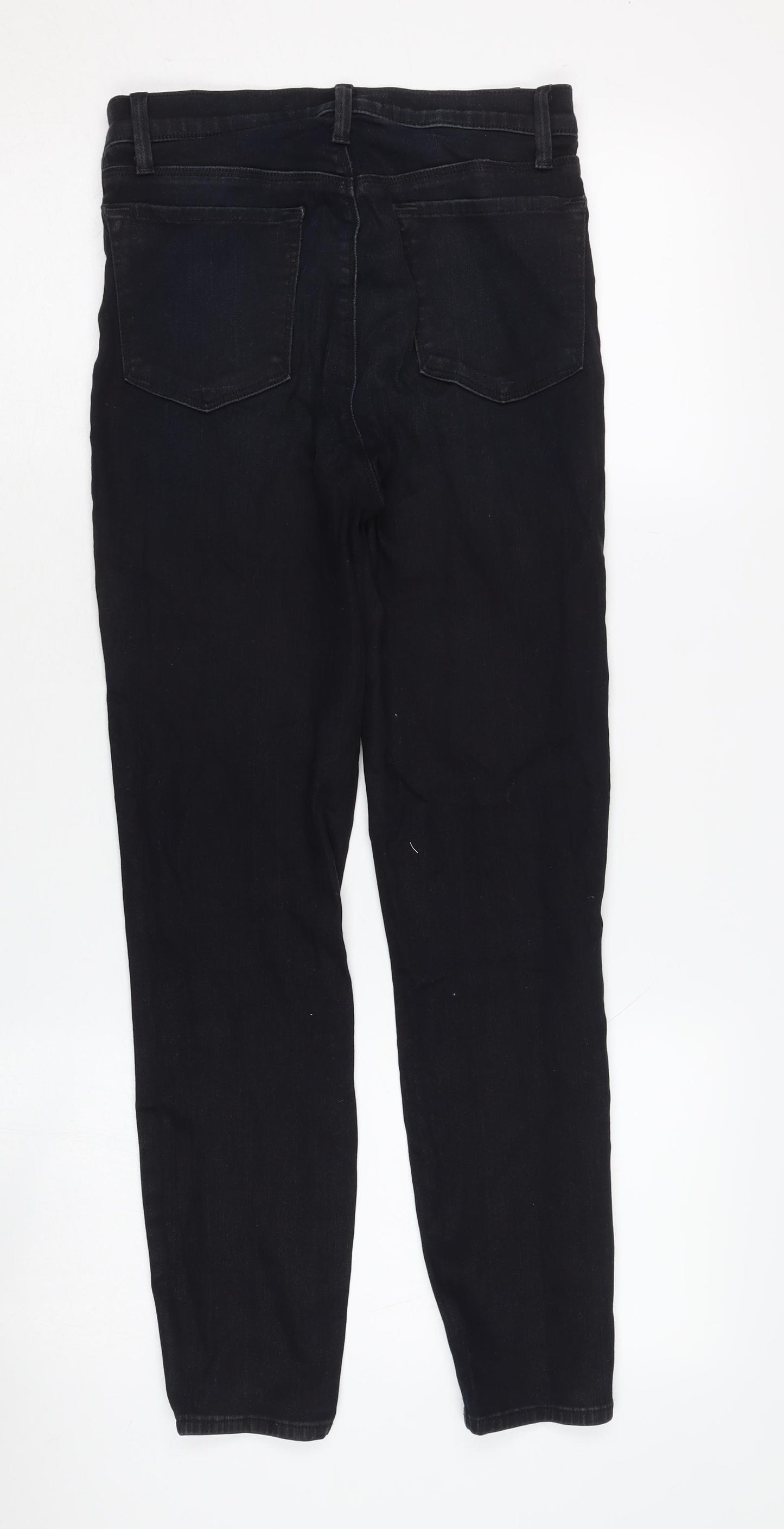 J Brand Women's Black Slim Jeans UK 12, Dark Denim