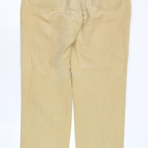 Racing Green Women's Beige Straight Jeans Size 32