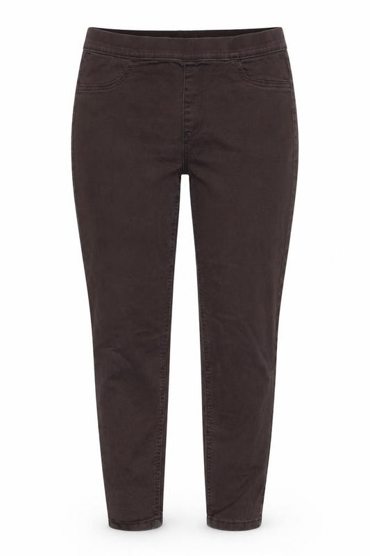 Front view of Marks & Spencer Black Women’s Jegging, size UK 12 Slim