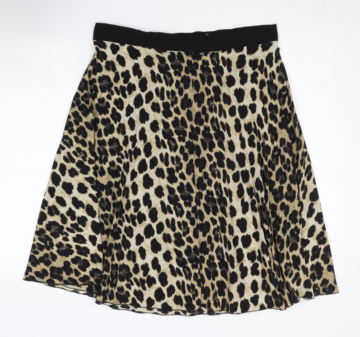 Zara Women’s Animal Print Skirt - Multicoloured UK 12