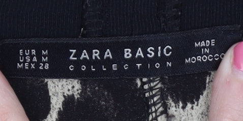 Zara Women’s Animal Print Skirt - Multicoloured UK 12