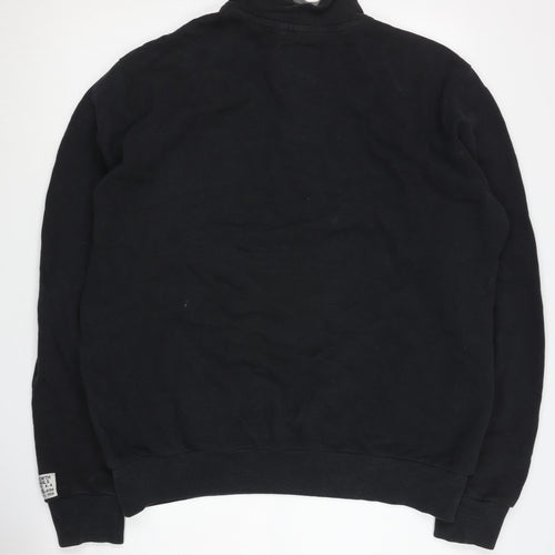 North Sails Men's Black Henley Sweatshirt Size L