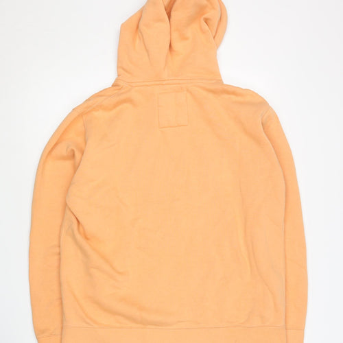 Pull & Bear Unisex Orange M Pullover Hoodie
