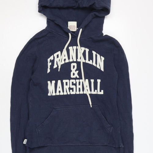 Franklin & Marshall Women's Blue XS Pullover Hoodie