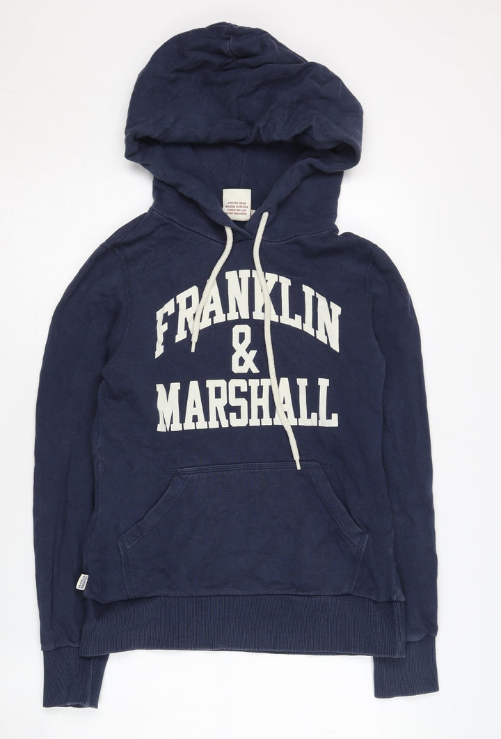 Franklin & Marshall Women's Blue XS Pullover Hoodie