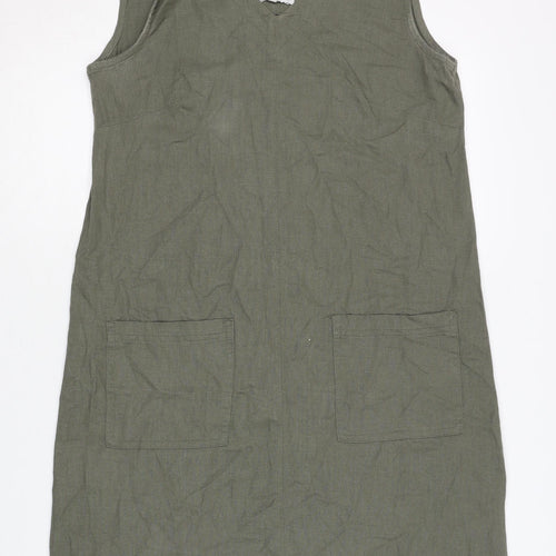 Indigo Roc Women's Green Tank Dress Size 10