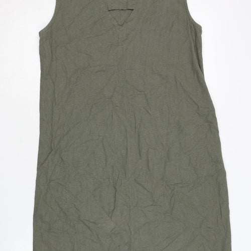 Indigo Roc Women's Green Tank Dress Size 10