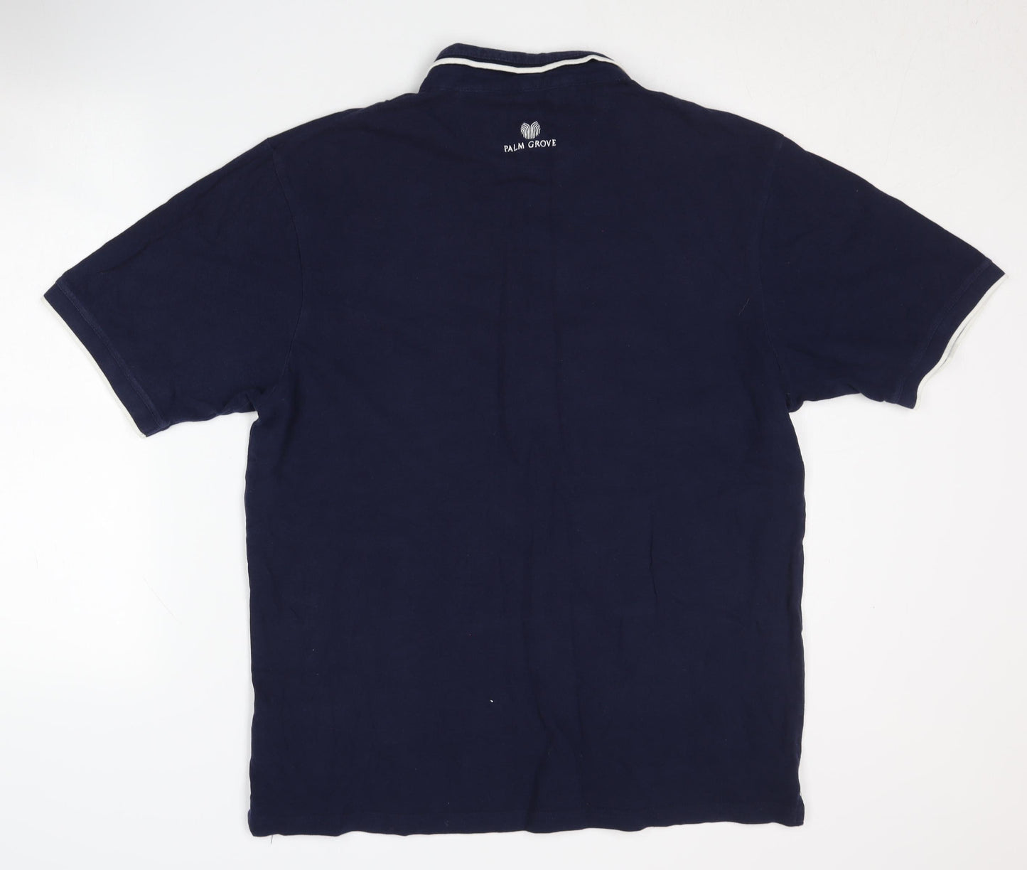 Palm Grove Men's Blue XL Polo Shirt for Golf