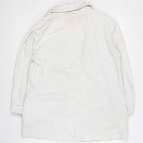 New Look Women's White Blazer Size 10