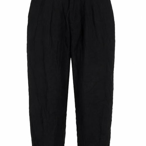 Zara Women’s Black XS Relaxed Linen Trousers