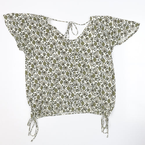 Next Women’s Multicoloured Floral Blouse Size 14