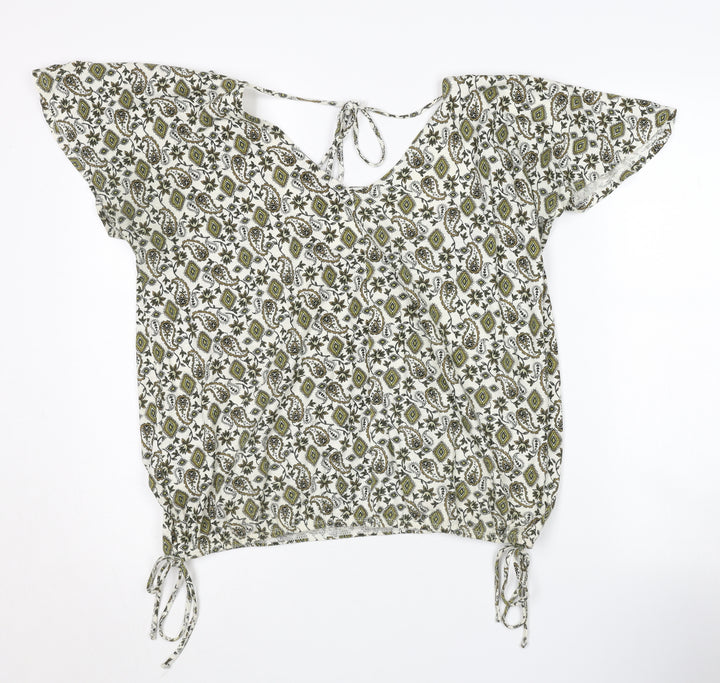 Next Women’s Multicoloured Floral Blouse Size 14