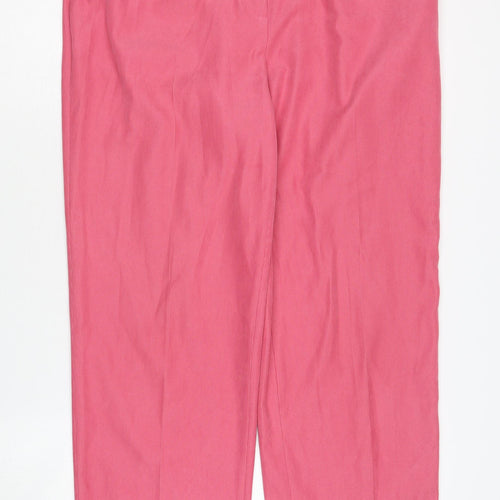 Oscar B Women's Pink Trousers Size 16