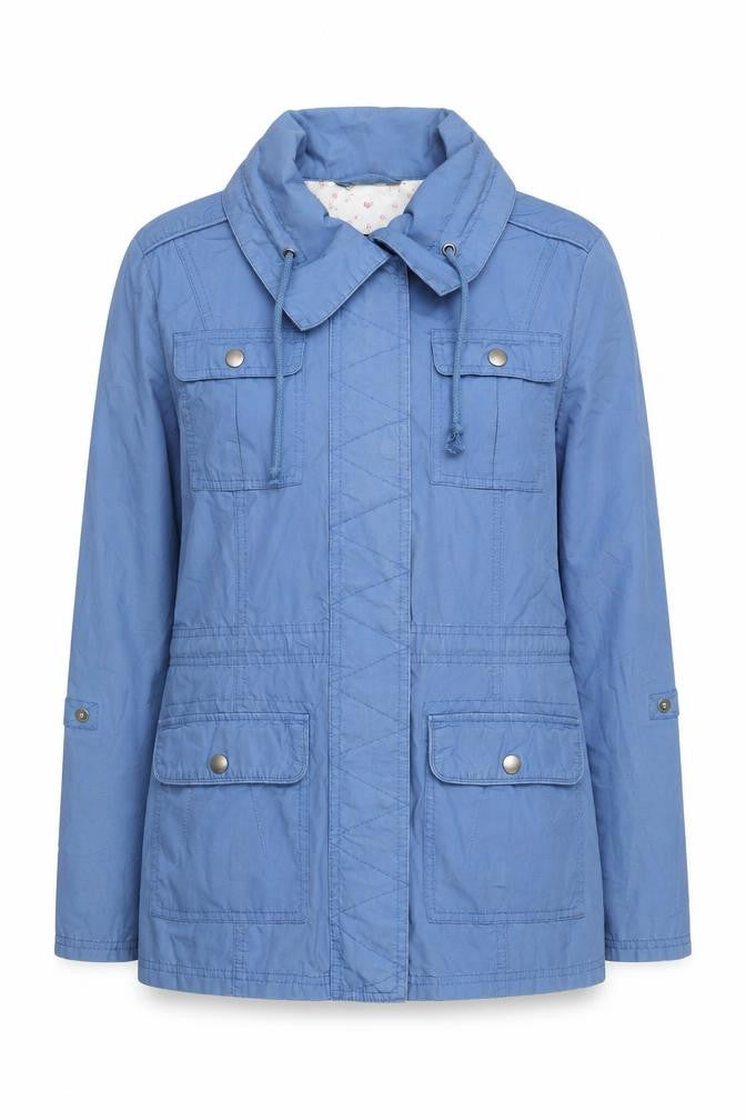 Front view of Marks & Spencer Women's Blue Jacket, size 8