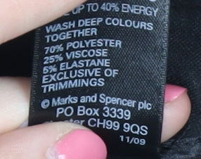Marks and Spencer Women's Black Skinny Trousers