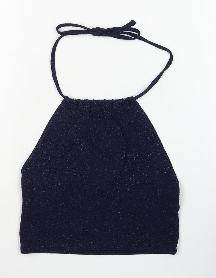 Pacific Republic Blue Halter Top for Teens