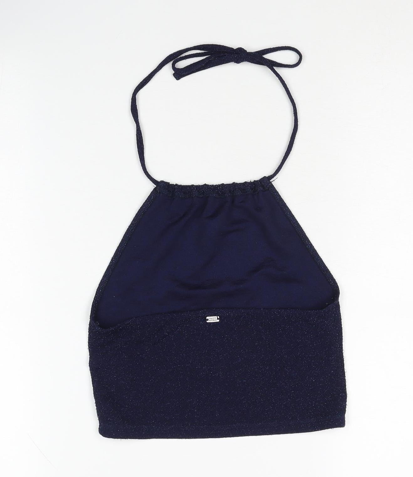 Pacific Republic Blue Halter Top for Teens