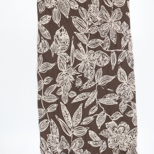 Marks and Spencer Women's Brown Slip Dress UK 12