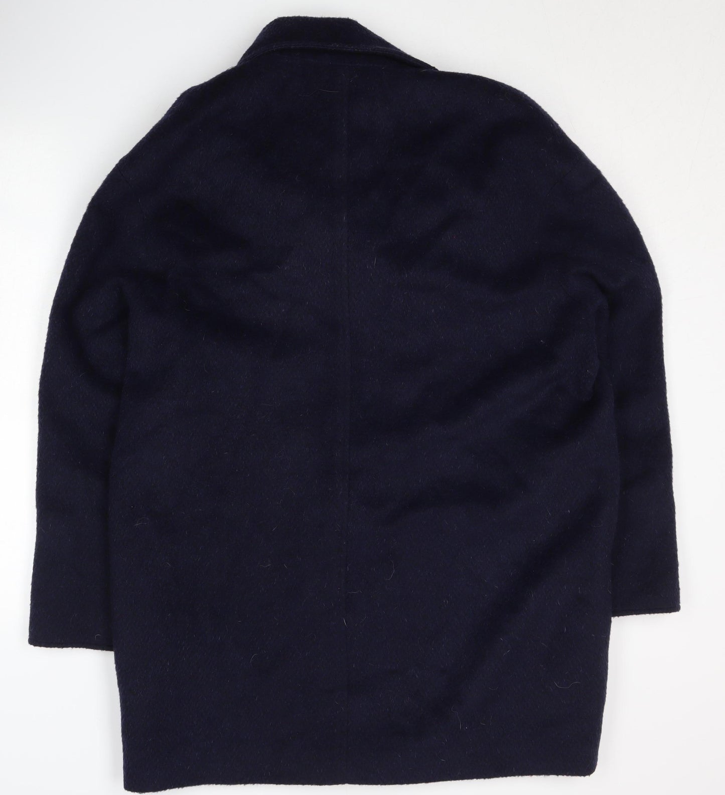 Cooperative Women's Blue Pea Coat Size M - Double-Breasted