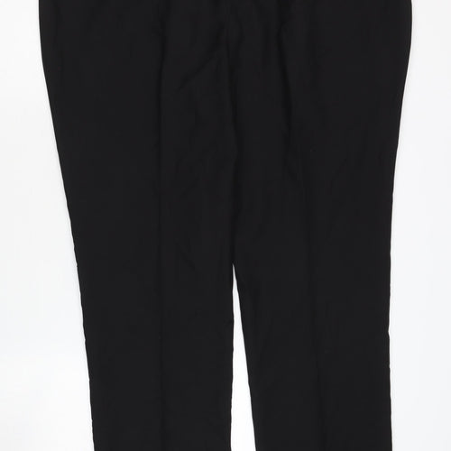 Williams & Brown Men's Black Trousers, Size 42