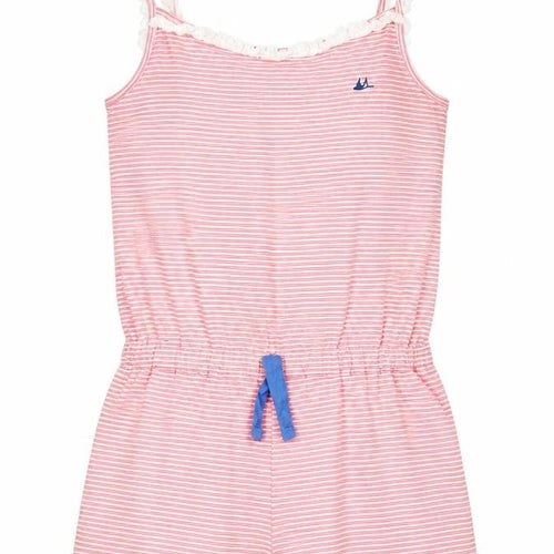 Mantaray Girls Pink Striped Playsuit 13-14 Years