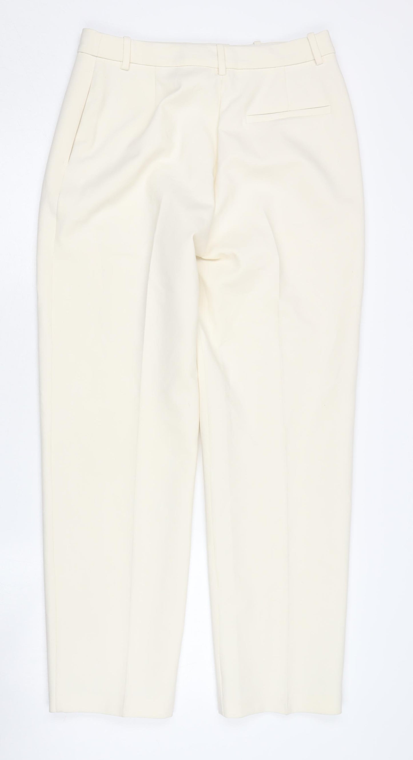 Marks and Spencer Womens Ivory Trousers Size 12