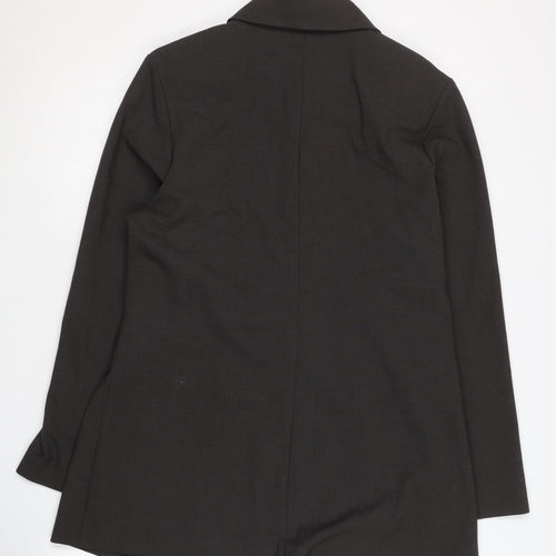 Karelia Women's Black Blazer Size 14 Long Sleeve