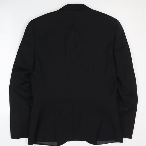 Next Men's Black Blazer Jacket 38S Business Formal