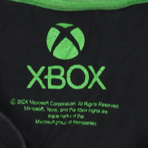 Xbox Boys' Black Graphic T-Shirt, 12 Years, Gaming Style