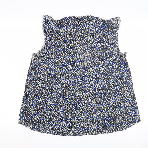 Parfois Women's Multicoloured Blouse Sleeveless V-Neck