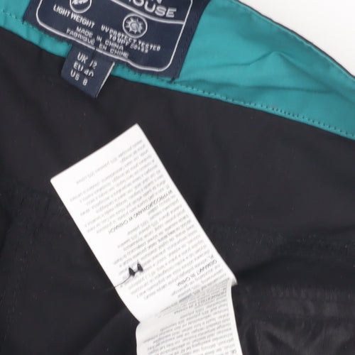 Mountain Warehouse Women's Black Convertible Trousers Size 12