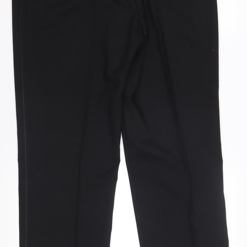 Moss Bros Men's Black Suit Trousers 36 Regular Fit