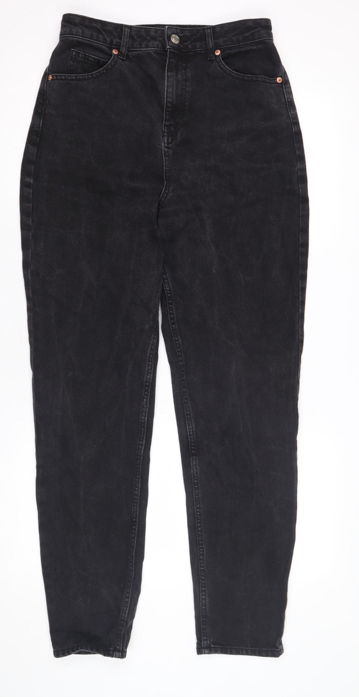 ASOS DESIGN Women's Black Straight Jeans Size 10