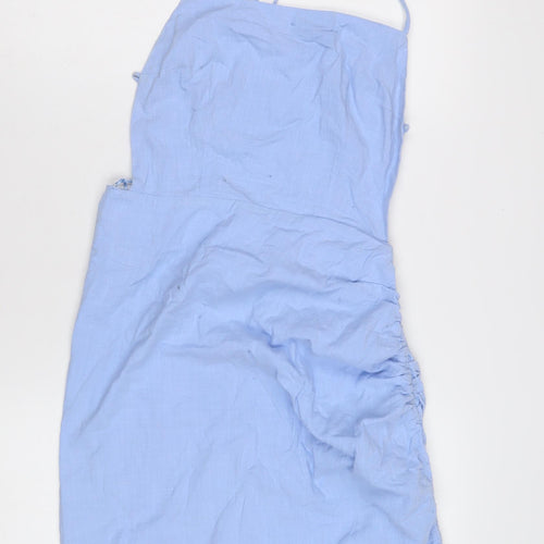 Bardot Women's Blue Halter Dress, Size 10