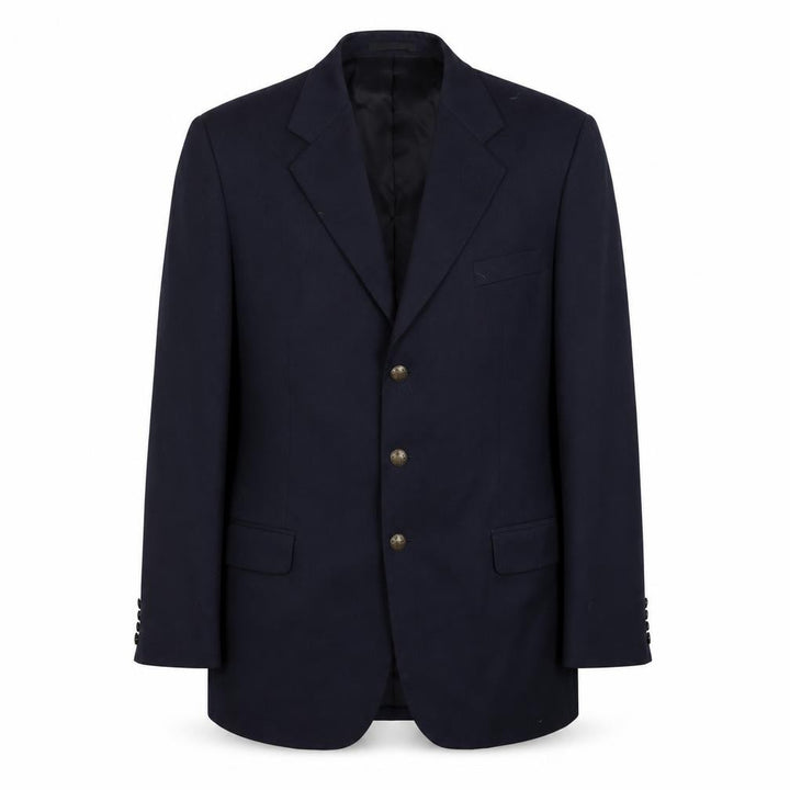 Principles Men's Blue Wool Blazer 42L Long Jacket