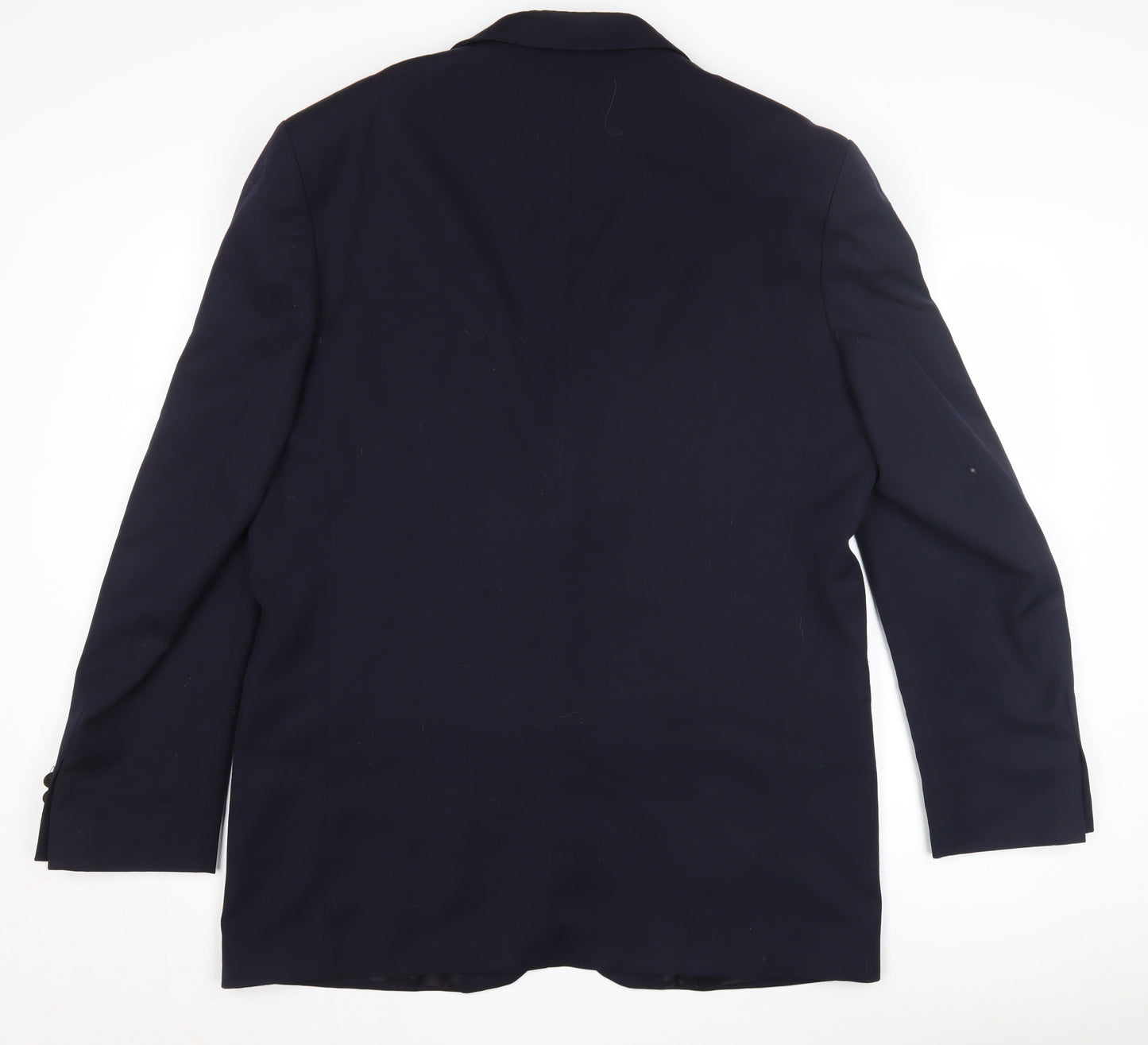Principles Men's Blue Wool Blazer 42L Long Jacket