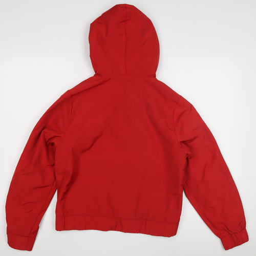New Look Girls Red Basic Hooded Jacket 12-13 Years