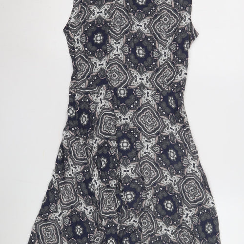 Apricot Women's Multicoloured Geometric Dress