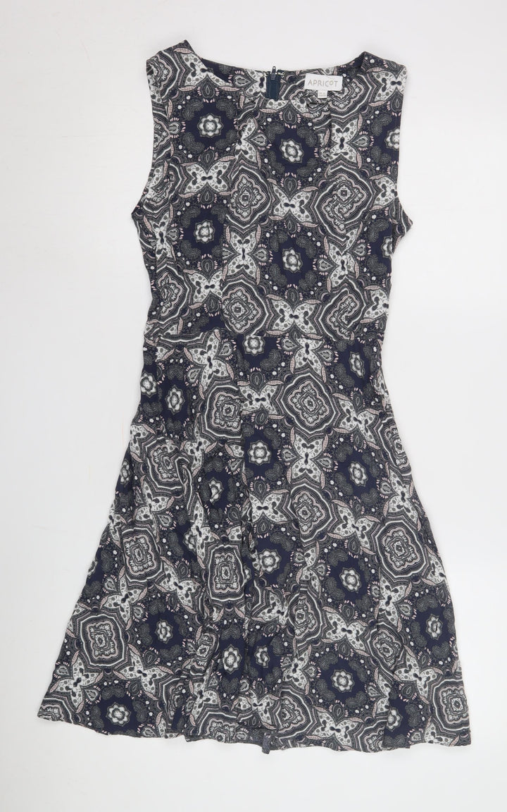 Apricot Women's Multicoloured Geometric Dress