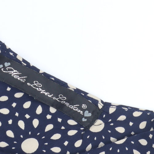 Hilda Louise London Women's Blue A-Line Dress, Size 10