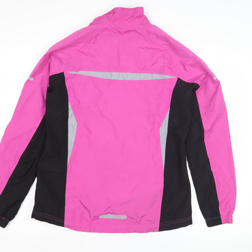 Crane Women's Pink Windbreaker Jacket S Casual
