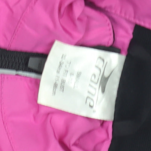 Crane Women's Pink Windbreaker Jacket S Casual