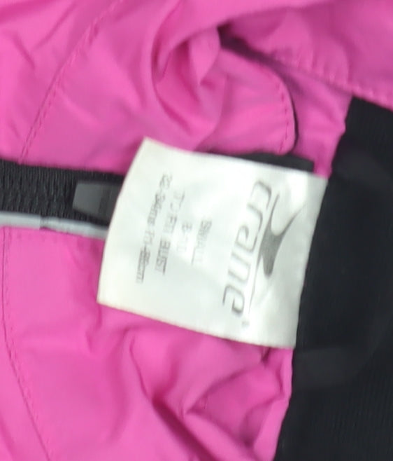 Crane Women's Pink Windbreaker Jacket S Casual