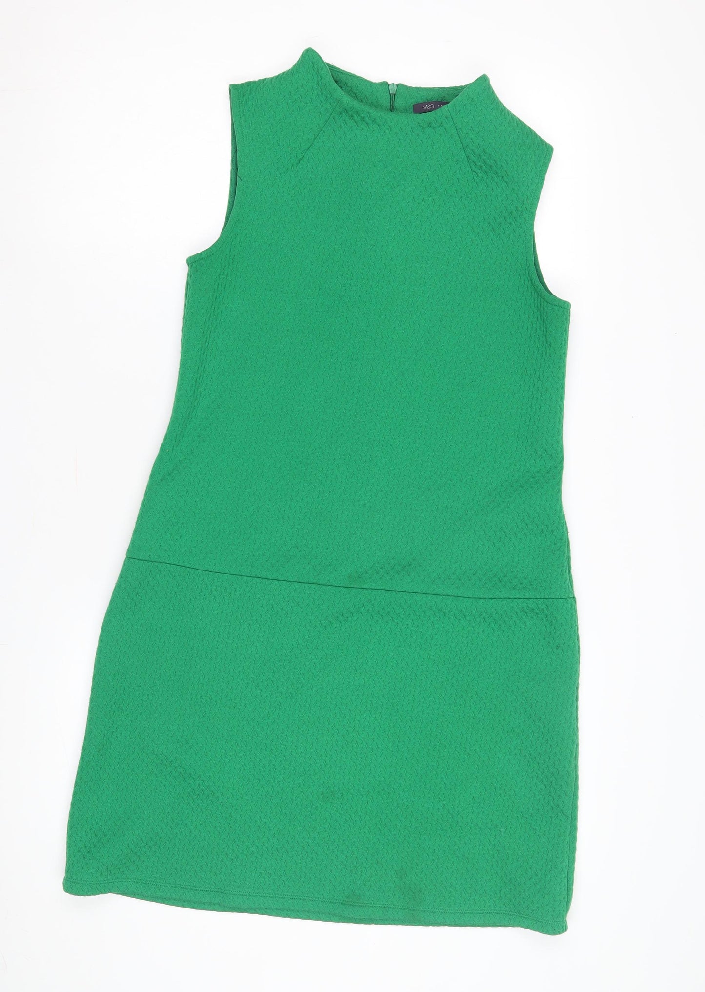 Marks and Spencer Women's Green Sheath Dress Size 10