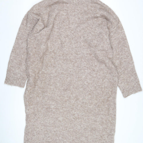 Apricot Women's Beige High Neck Dress XL