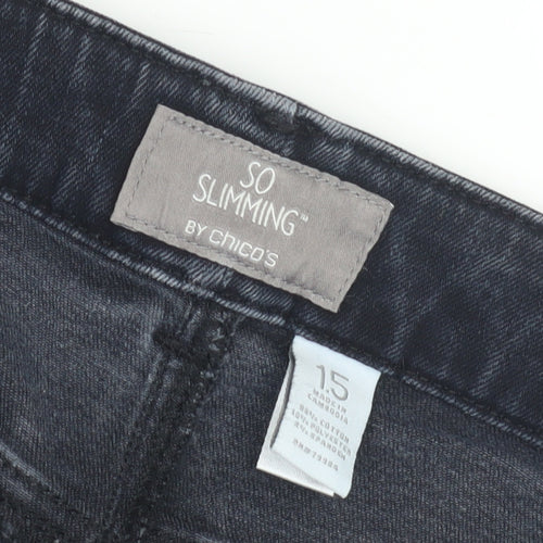 Chico's Women's Blue Slimming Denim Jeans - XL